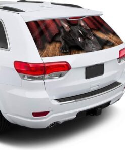 boston terrier dog rear window decal lnt194cd 5274