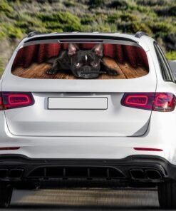 boston terrier dog rear window decal lnt194cd 7614