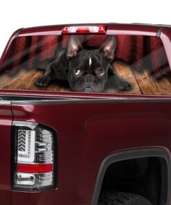 boston terrier dog rear window decal lnt194cd 8206
