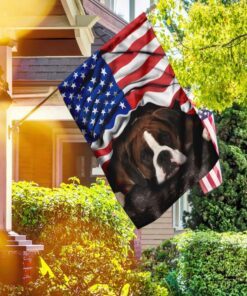 boxer. american patriot flag 6464