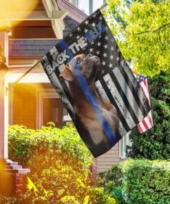 Boxer - Back The Blue Flag