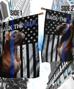 boxer back the blue flag 7182