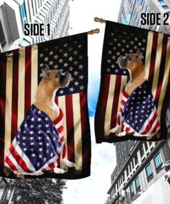 boxer american patriot flag 6075
