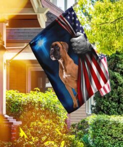 boxer american us flag 4959