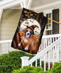 Boxer Dog Halloween Flag