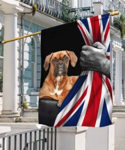 Boxer Dog Lover Flag TRL1911Fv5