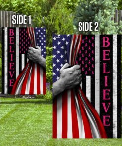 breast cancer american flagwix™ hopefulness flag 4506