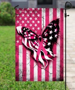 breast cancer awareness flag 1177