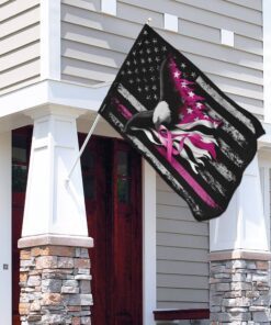 breast cancer awareness flag 2673