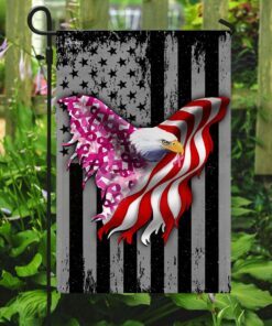 breast cancer awareness flag 2861