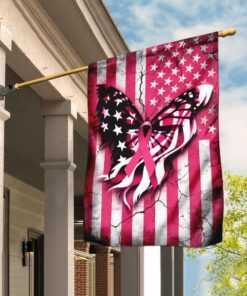 Breast Cancer Awareness Flag