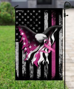 breast cancer awareness flag 7455