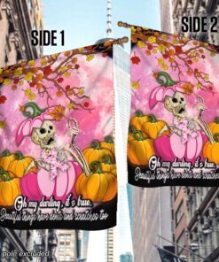 breast cancer awareness flag pinky pumpkin tty259f 4874
