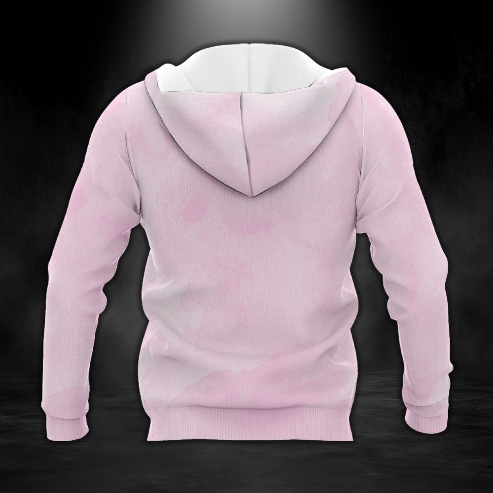 Breast Cancer Awareness Zip Hoodie In October We Wear Pink LNT540ZH - Image 3