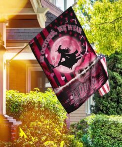 breast cancer in cctober flagwix™ we wear pink flag 5297