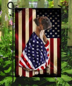 brindle boxer american patriot flag 3468