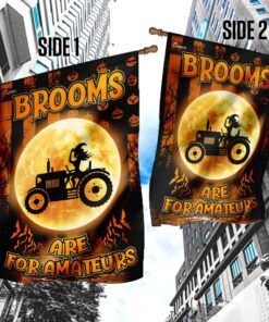 brooms are for amateurs tractor flag 6015