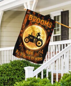 brooms are for amateurs tractor flag 6138