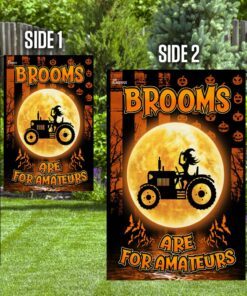 brooms are for amateurs tractor flag 7276