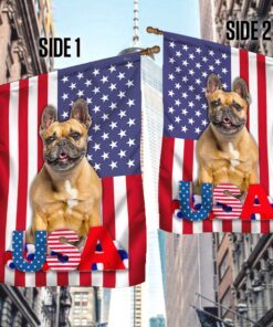 bulldog flag bulldog lover american flag trv1658f 2760