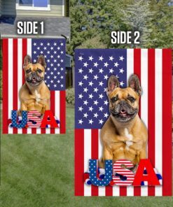 bulldog flag bulldog lover american flag trv1658f 3844