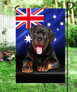 bullmastiff dog on australian flag qnn576fv4 8860