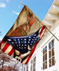 bunny american flag 4231