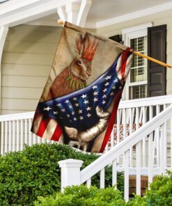 bunny american flag 6443