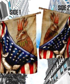 bunny american flag 8999