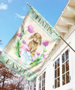 bunny happy easter flag 5156