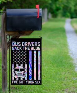 bus drivers back the blue flag 3045
