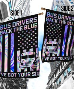 bus drivers back the blue flag 7763