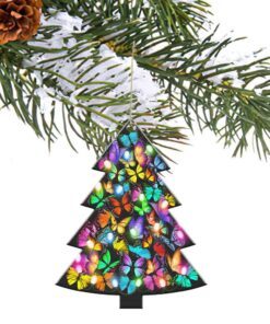 butterfly custom shaped ornament butterfly christmas tree ddh2930o 2544