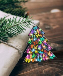 butterfly custom shaped ornament butterfly christmas tree ddh2930o 8738