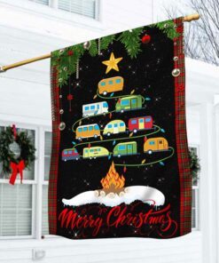 Camper Flag Christmas Tree Camper Flag TRL1576Fv3