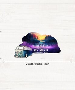 camper van wrap and into the forest i go to lose my mind and find my soul bnt513vw 6007