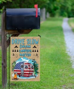 camping flag 8775