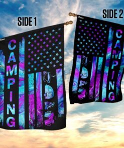 camping happy campers flag 1799