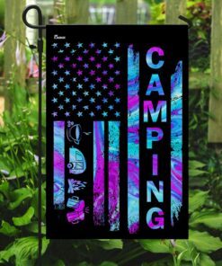 camping happy campers flag 7468