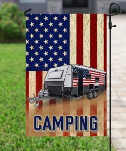 camping trailer flag 4402