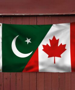 canada and pakistan grommet flag tqn515gf 4936