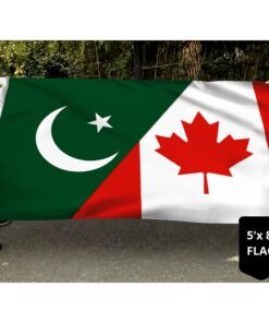canada and pakistan grommet flag tqn515gf 7345