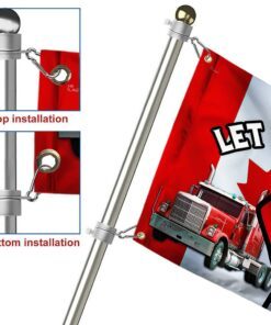 canada freedom convoy 2022 grommet flag let freedom roll dbd3299gf 3530