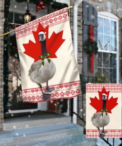 canada goose christmas flag tqn740f 4751