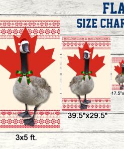 canada goose christmas flag tqn740f 8262