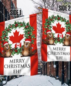 canada merry christmas eh flag lnt735f 2070