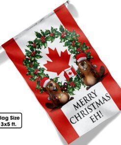canada merry christmas eh flag lnt735f 5945