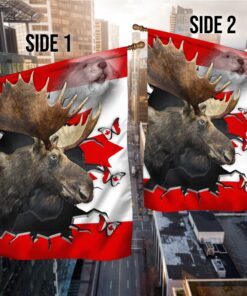 canada moose flag mln147f 5274