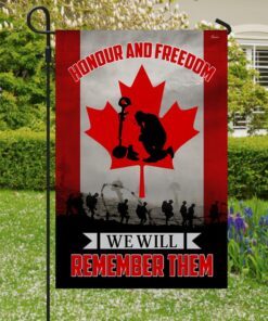 canada veteran flag honour and freedom we will remember them tqn185f 7134