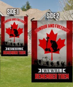 canada veteran flag honour and freedom we will remember them tqn185f 7894